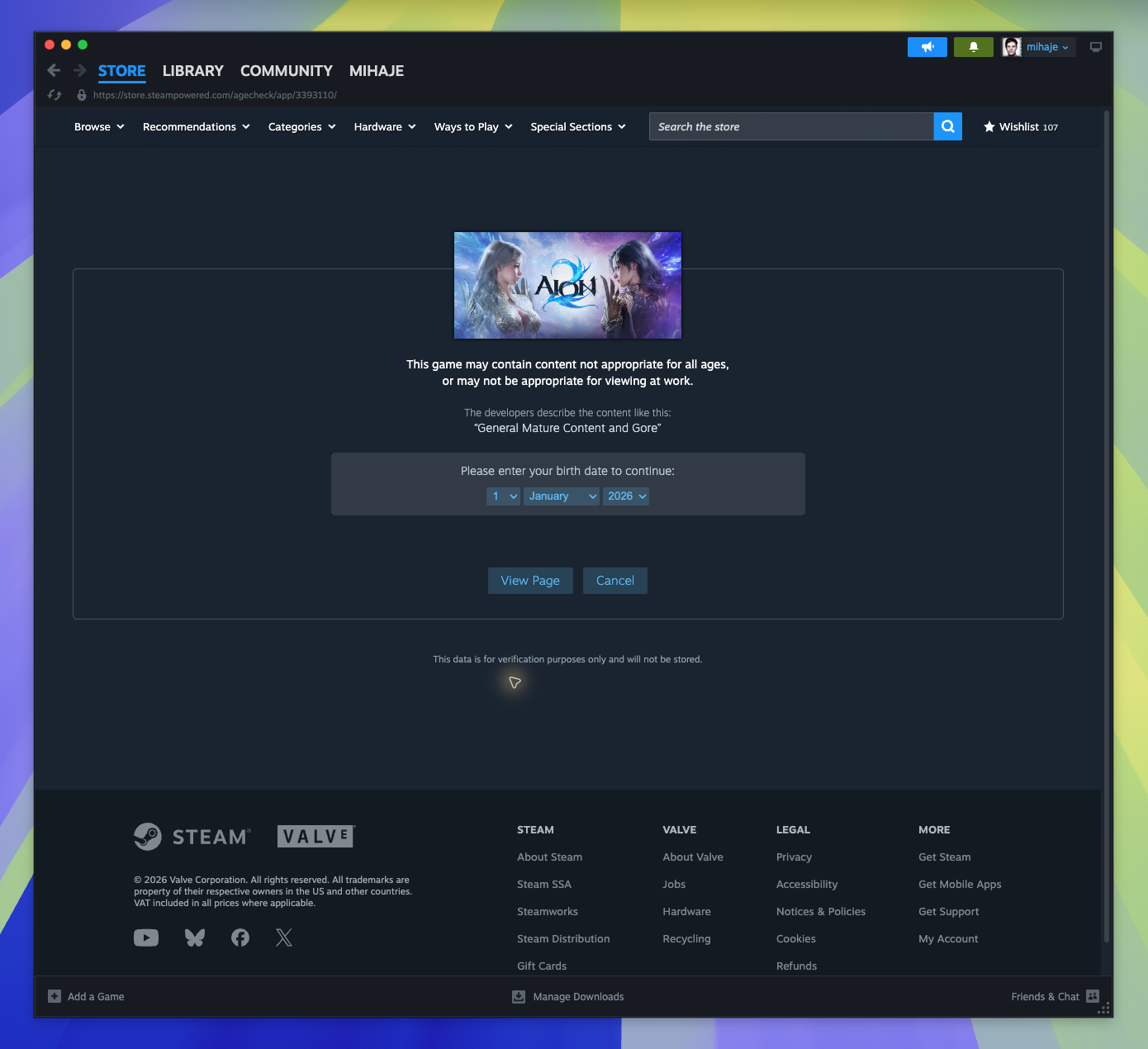 All Upcoming Releases Queue — page overview (Unavailable)
