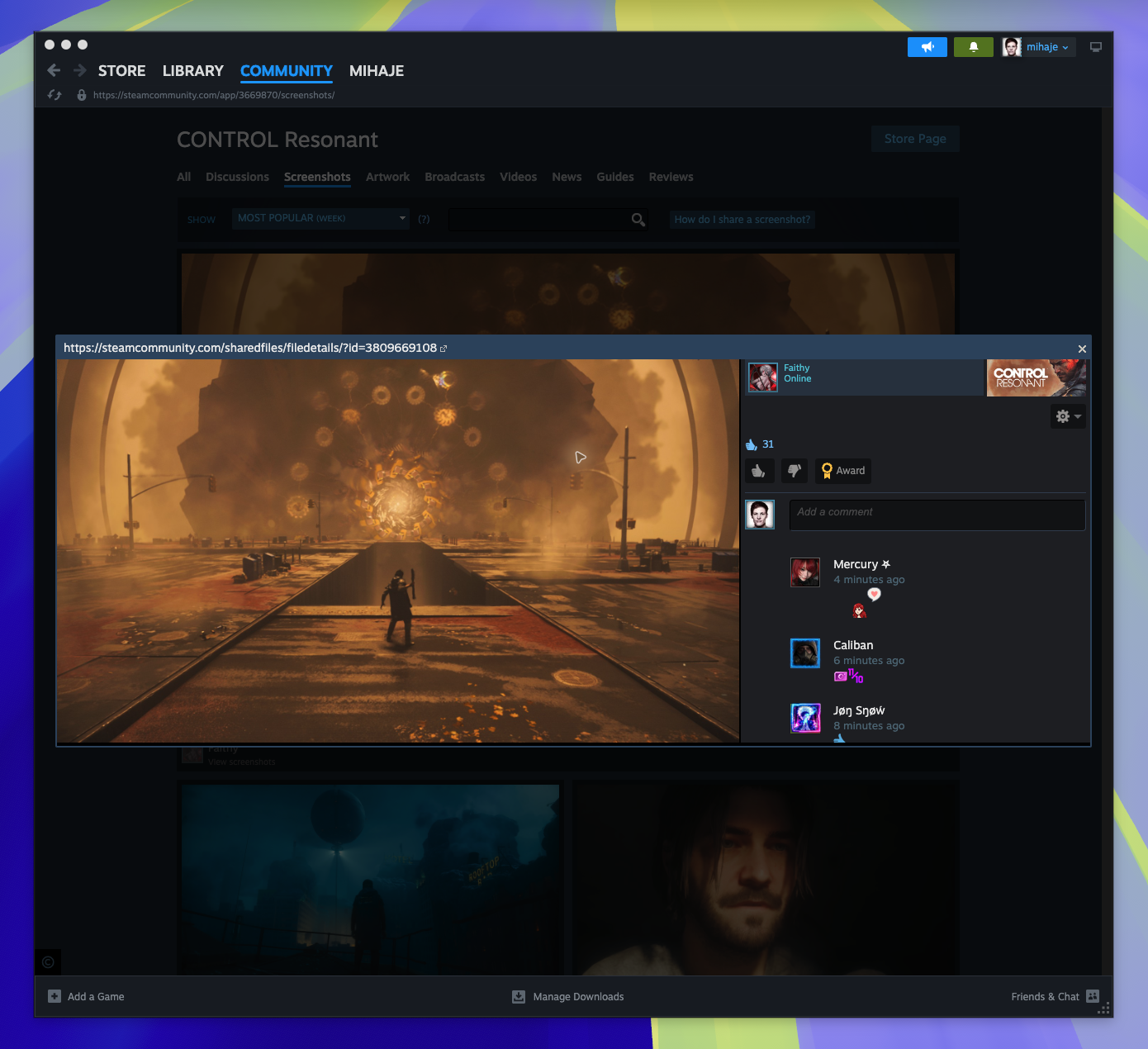 Community - User Generated Content — page overview (Captured)