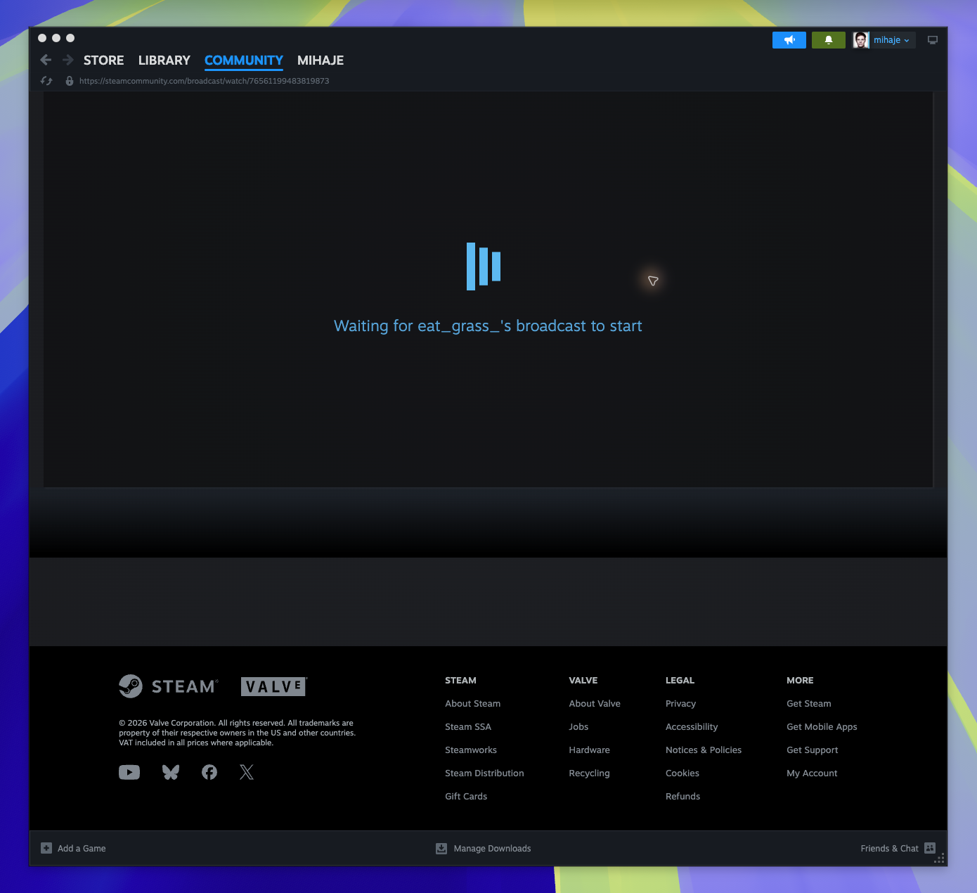 Community - User Generated Content — Watch Broadcast (Unavailable)