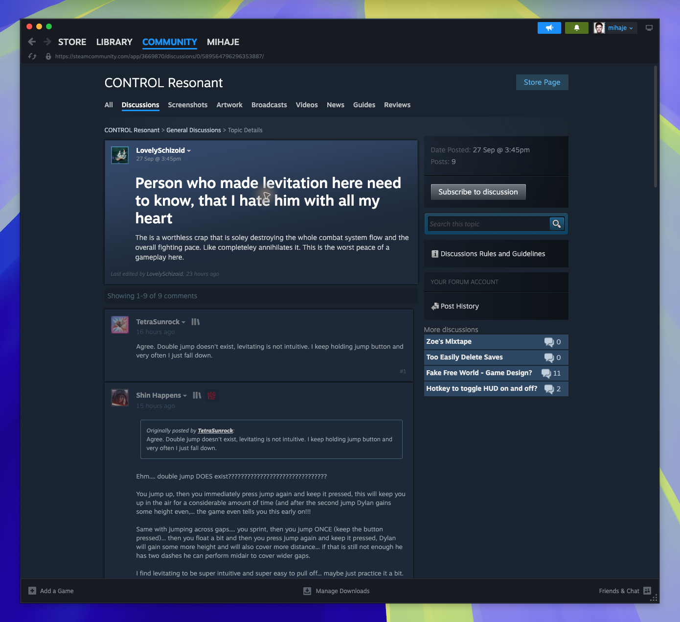 Community Hub - Discussions — Single Topic (Captured)