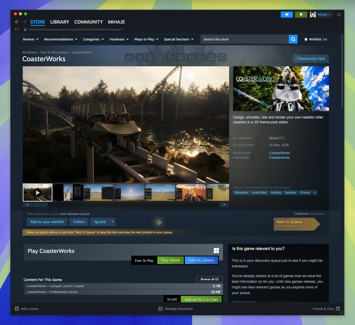 New Releases Queue — New Releases Queue (Captured)