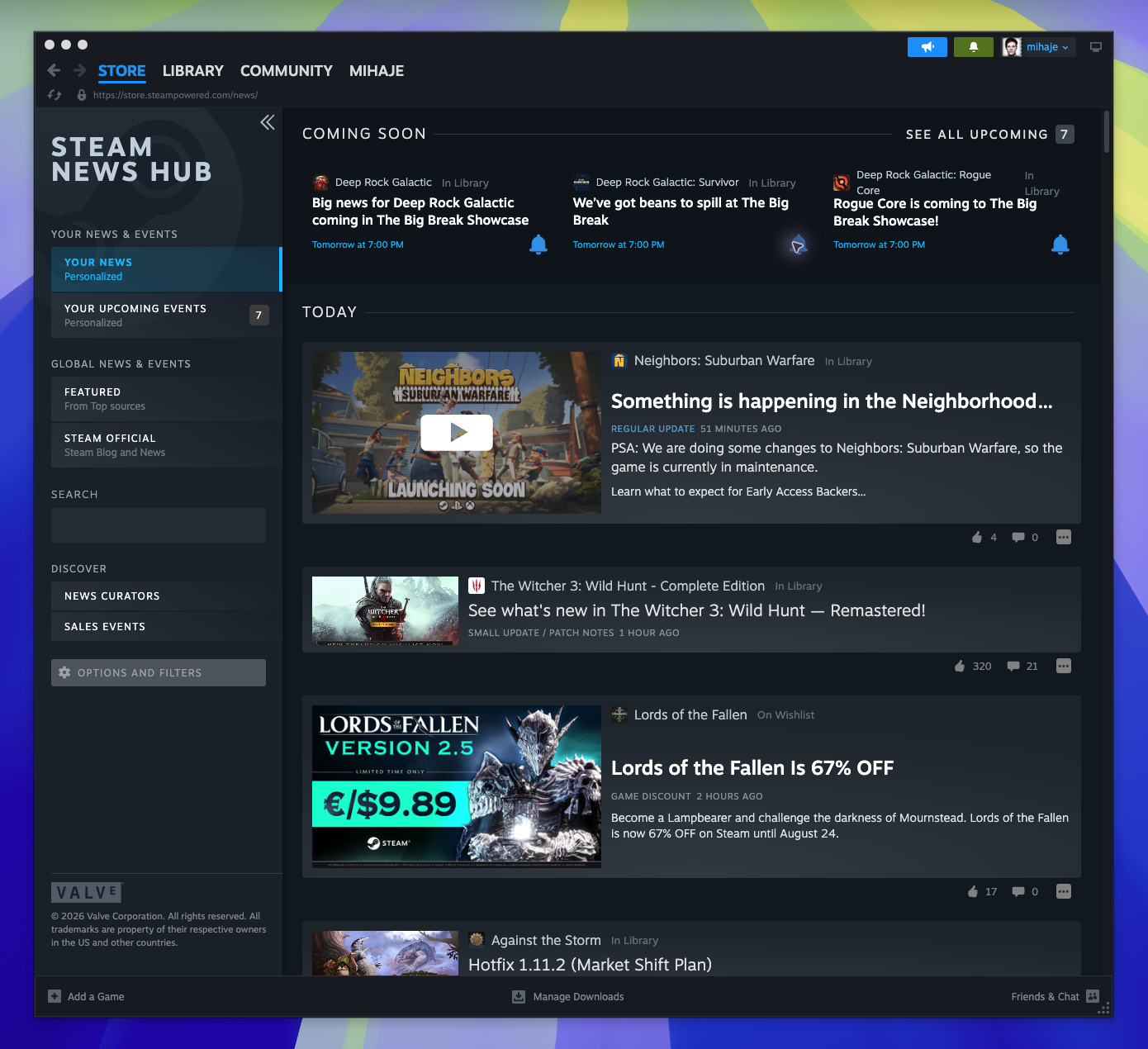 News Hub and Events — Section Item (Candidate match)