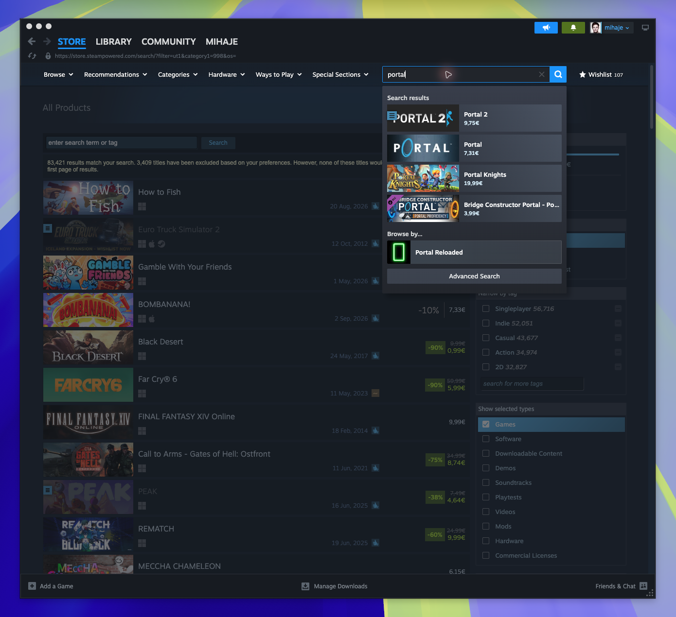 Search Suggestions — Search Auto-complete (Captured)