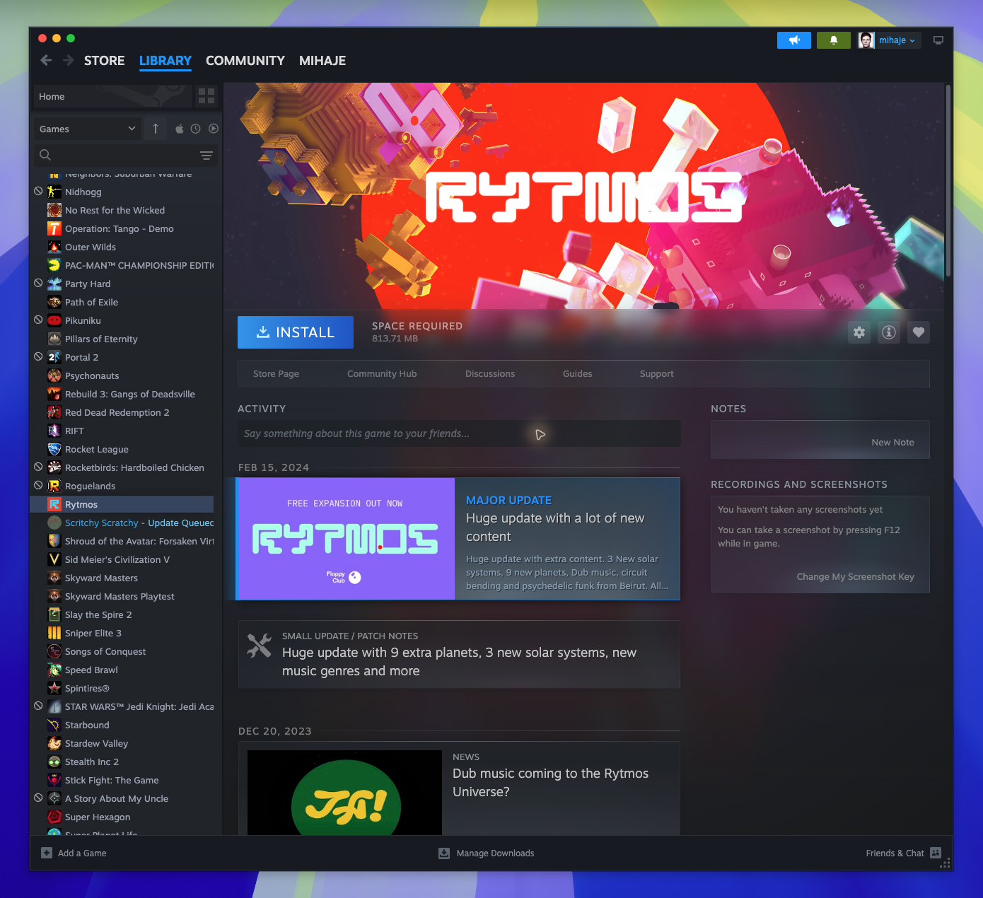 Steam Client - Library — Primary Store Link (Captured)
