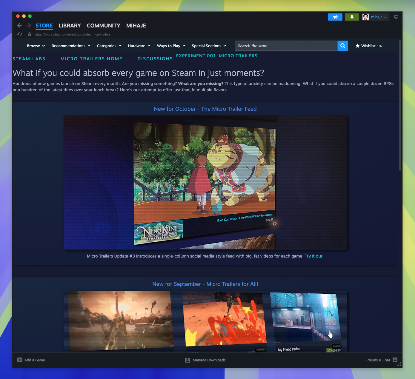 Steam Labs - Microtrailers — page overview (Captured)