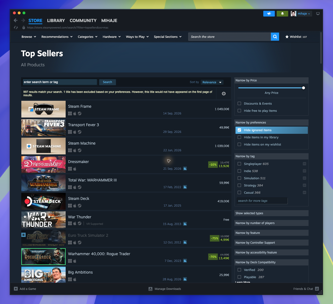Top Sellers - Full List — page overview (Captured)